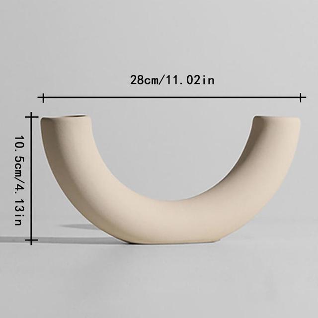 Nordic Ceramic Decorative Vase KitchenJoint