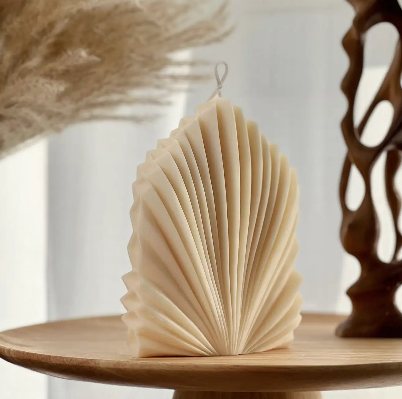 Palm Leaf Candle - Nude MATOLI HOME