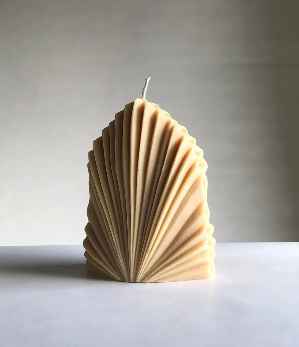 Palm Leaf Candle - Nude MATOLI HOME