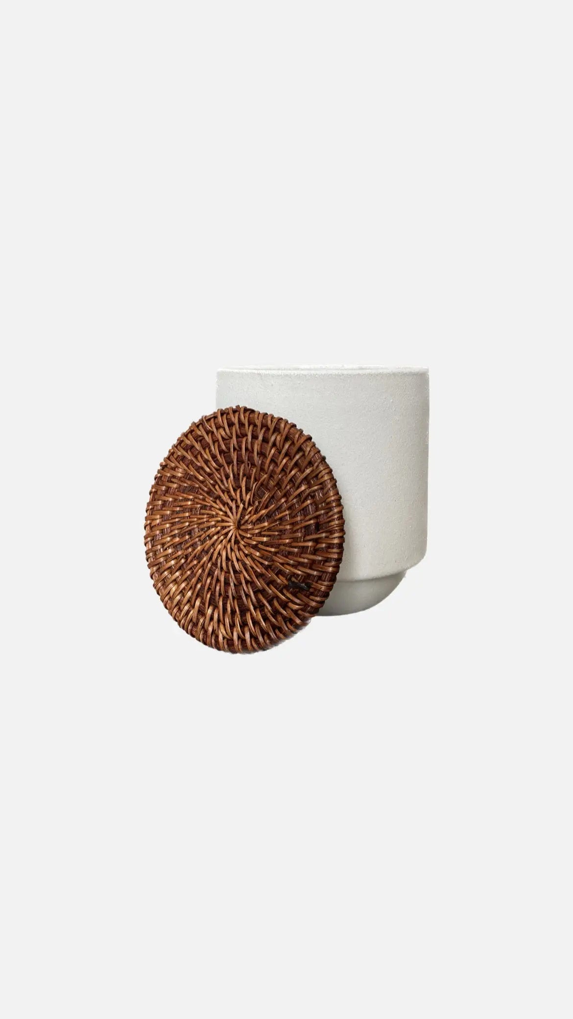 Rattan Lid Candle MATOLI HOME