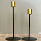 Modern Candlesticks - Black & Gold MATOLI HOME